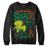 Green Collection DopeSkill Sweatshirt Speak It Graphic