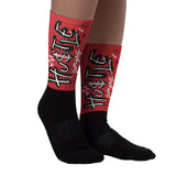 Flu Game 12s DopeSkill Sublimated Sock Hustle Graphic