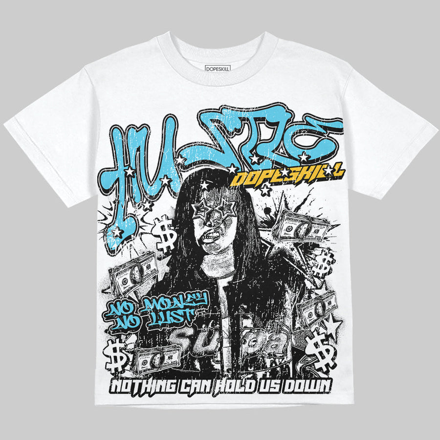 Gamma 11s Oversize Print 'No Money No Lust' DopeSkill Graphic T-shirt