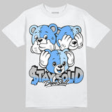 Black University Blue 5s DopeSkill T-Shirt Stay Solid Graphic