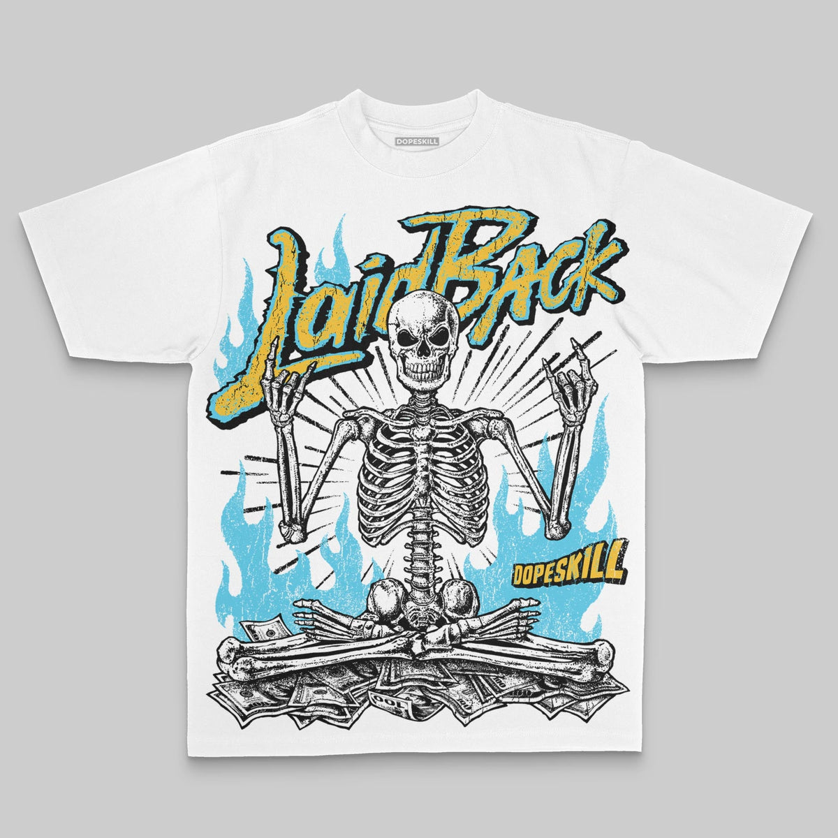 Gamma 11s DopeSkill Oversize Print T-Shirt Laid Back Graphic