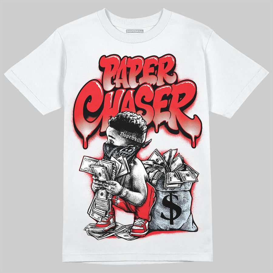 Cherry 11s DopeSkill T-Shirt Paper Chaser Boy Graphic