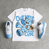 UNC 11s DopeSkill T-Shirt Out Here Being Cute Graphic