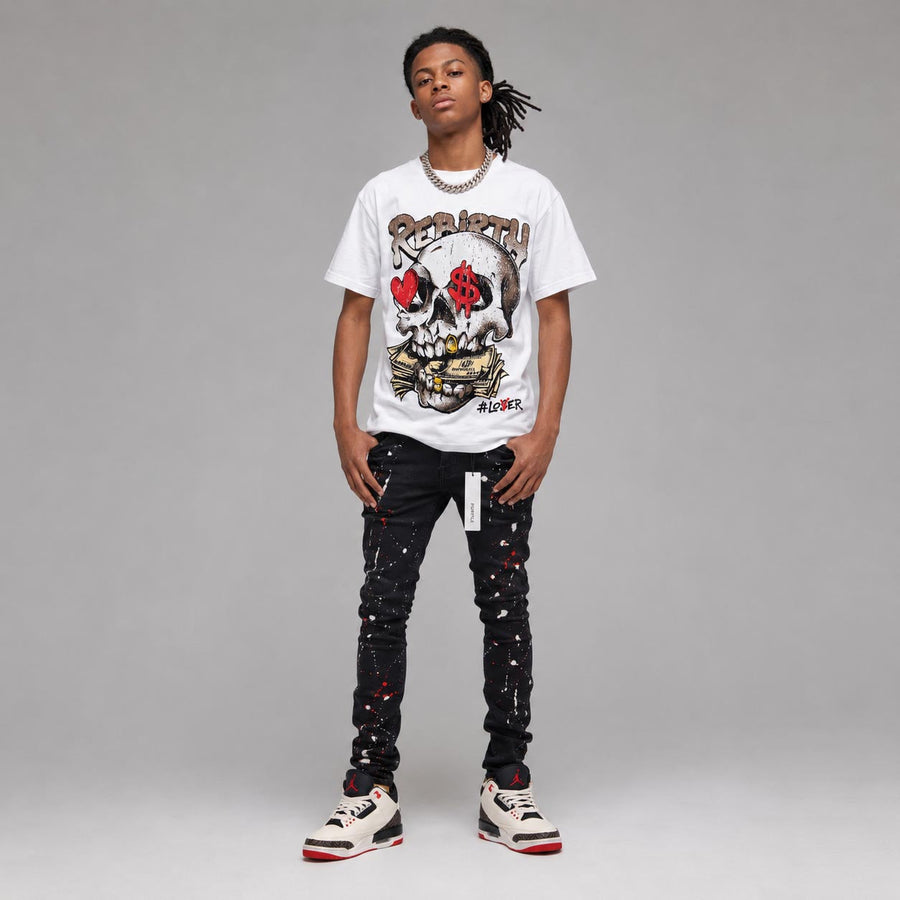 World’s Best Dad 3s DopeSkill T-Shirt Rebirth Graphic
