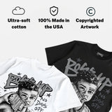 Wolf Grey 5s DopeSkill T-Shirt Boss Up Graphic