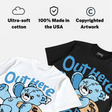 UNC 11s DopeSkill T-Shirt Out Here Being Cute Graphic