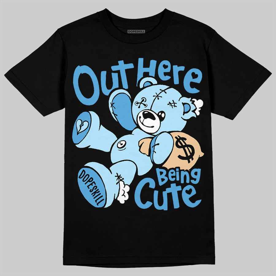 UNC 11s DopeSkill T-Shirt Out Here Being Cute Graphic