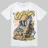 TAN 'Grind Pray' DopeSkill Graphic T-Shirt