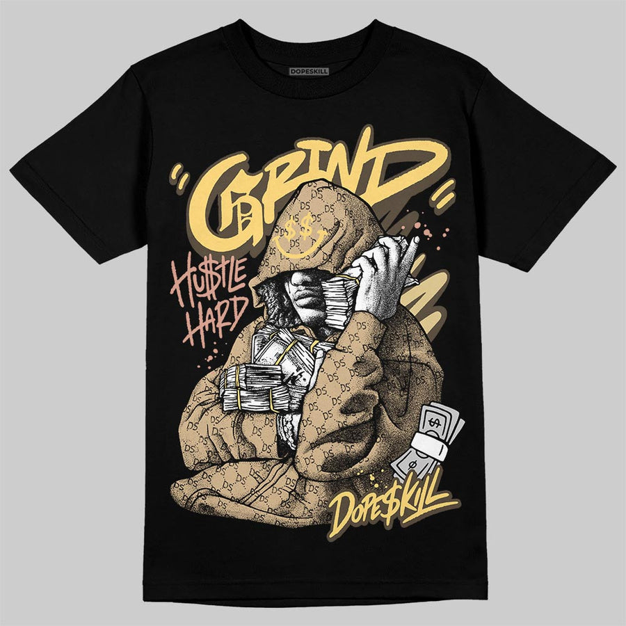 TAN 'Grind Pray' DopeSkill Graphic T-Shirt