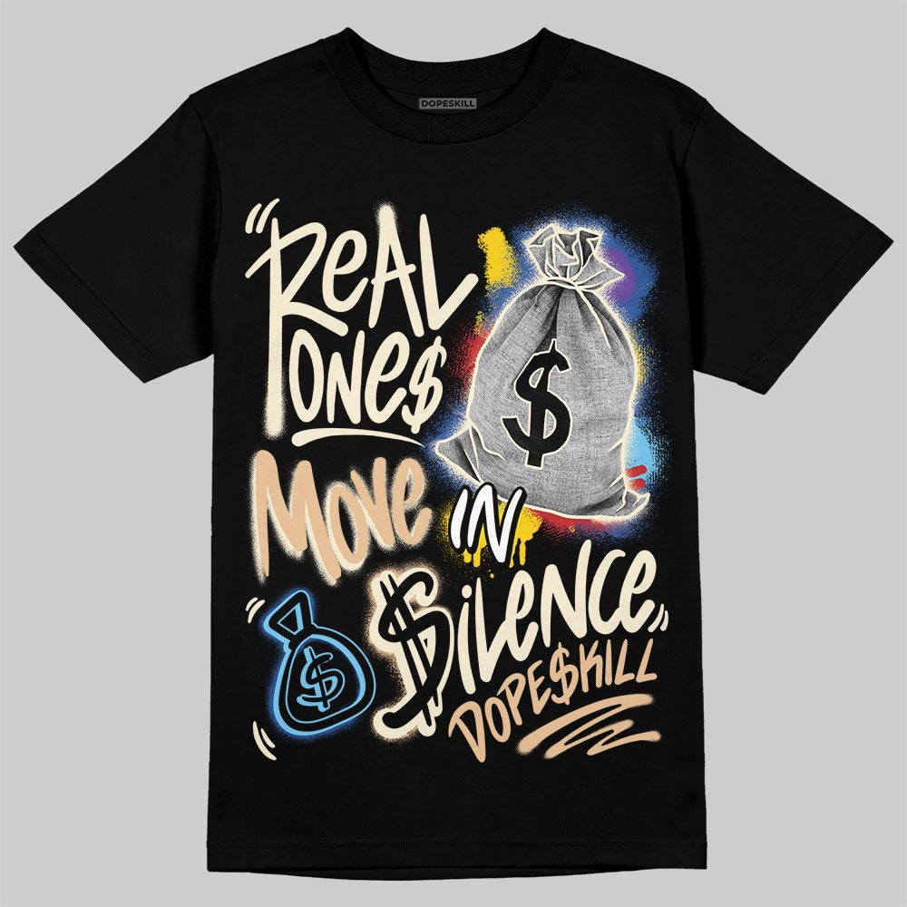 Infinite Archive x 17s DopeSkill T-Shirt Real Ones Move In Silence Graphic