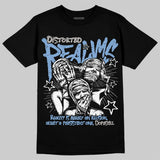 University Blue 5s DopeSkill T-Shirt Distorted Realms Graphic