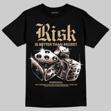 TAN 'Risk Is Better Than Regret' DopeSkill Graphic T-Shirt