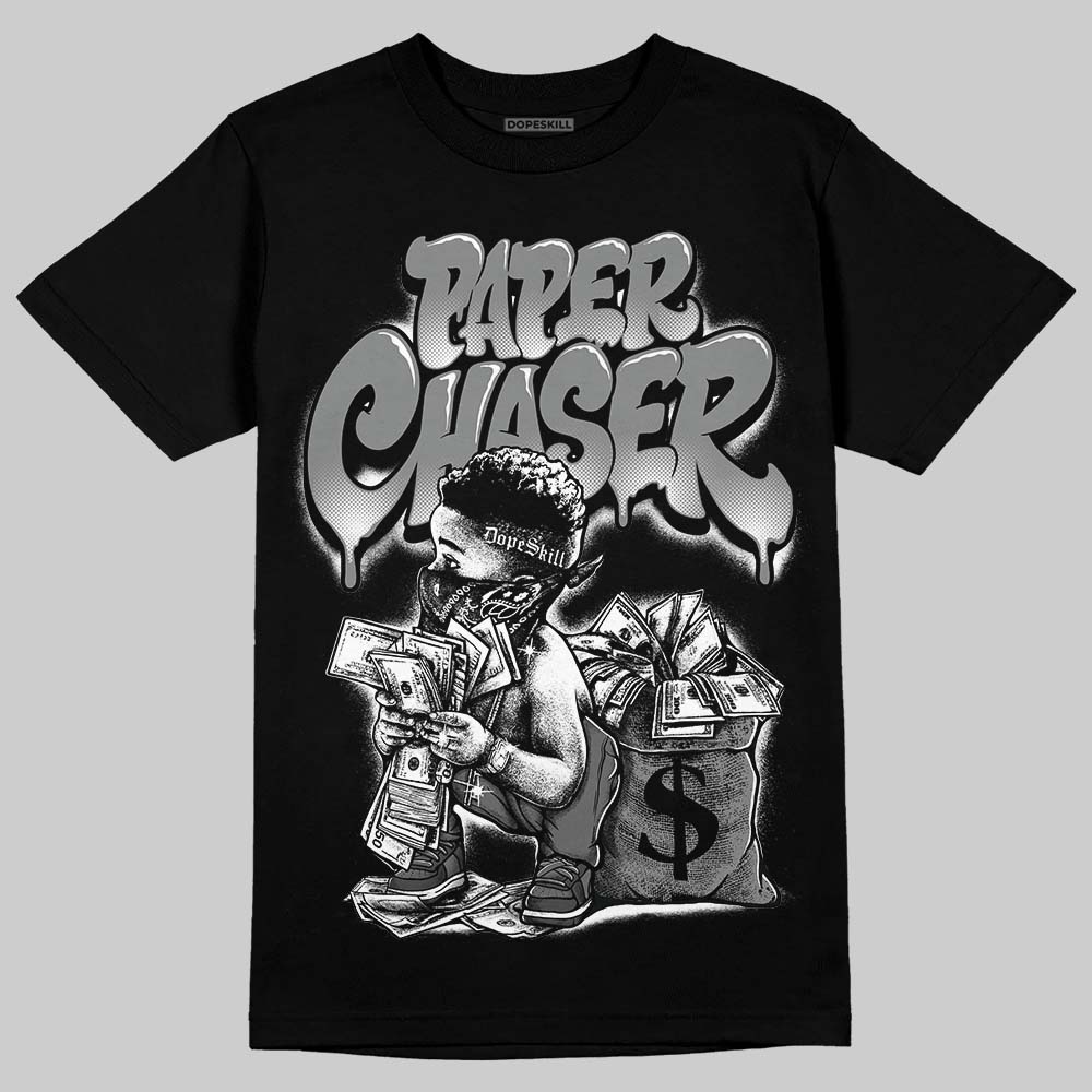 Black Cat 4s DopeSkill T-Shirt Paper Chaser Boy Graphic