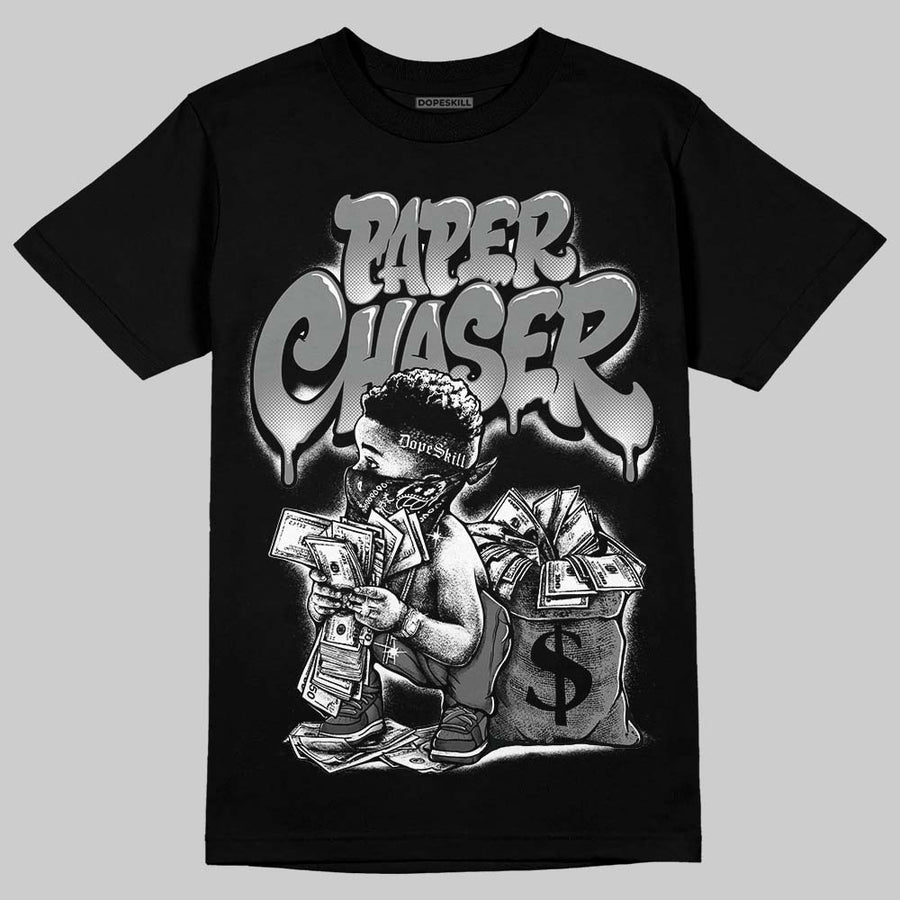 Black Cat 4s DopeSkill T-Shirt Paper Chaser Boy Graphic