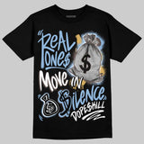Handball Spezial Light Blue DopeSkill T-Shirt Real Ones Move In Silence Graphic