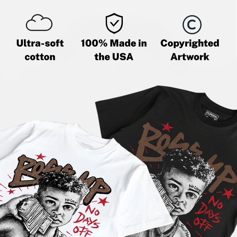 World’s Best Dad 3s DopeSkill T-Shirt Boss Up Graphic