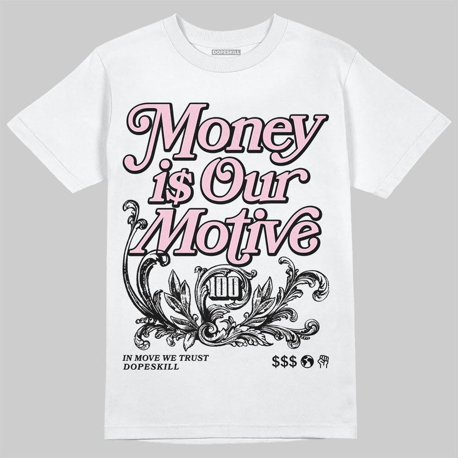 35th Anniversary 5s DopeSkill T-Shirt Money Is Our Motive Typo Graphic