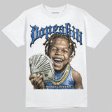 “True Blue” 3s DopeSkill T-Shirt Money Loves Me Graphic