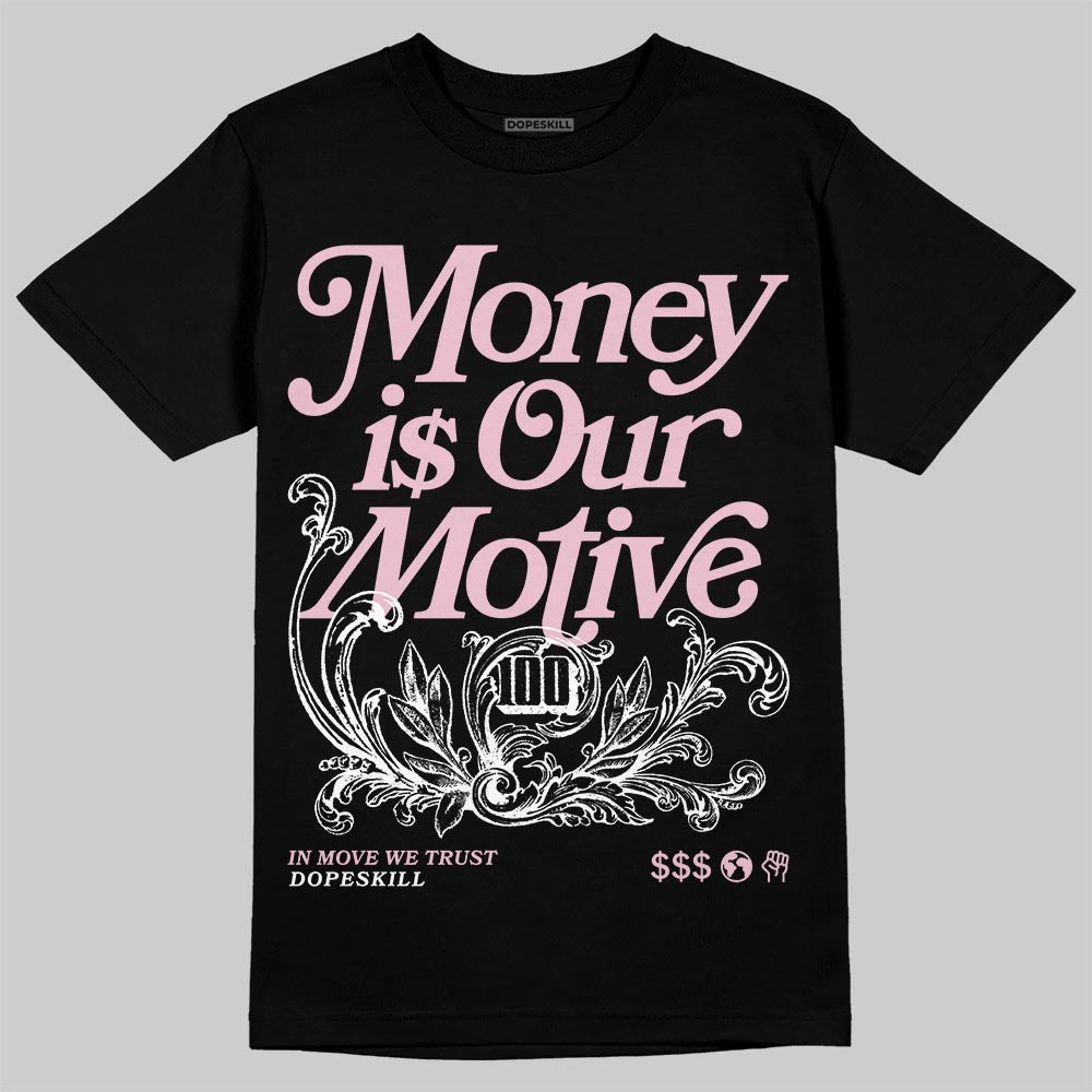 35th Anniversary 5s DopeSkill T-Shirt Money Is Our Motive Typo Graphic