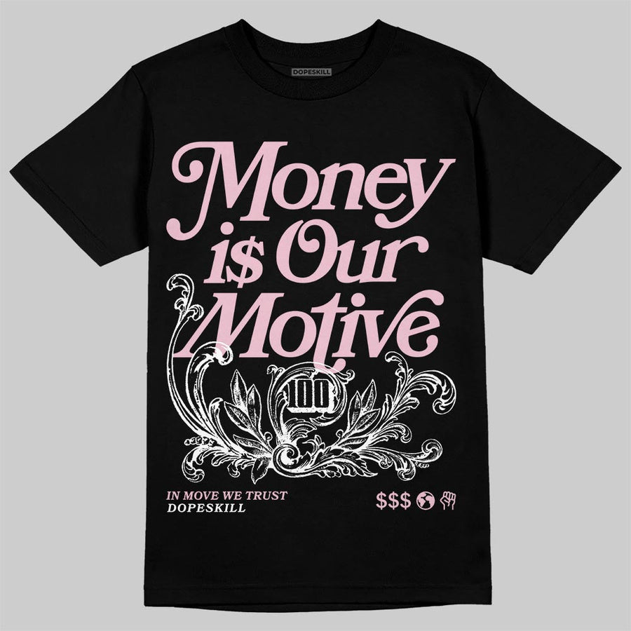 35th Anniversary 5s DopeSkill T-Shirt Money Is Our Motive Typo Graphic