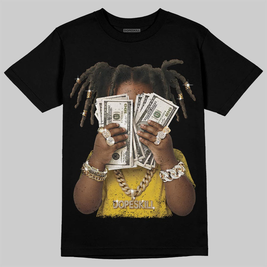 Yellow Ochre 6s DopeSkill T-Shirt Rich Youth Graphic