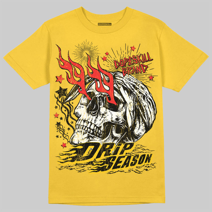 Yellow Collection DopeSkill T-Shirt Drip Season Graphic
