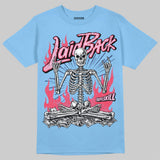 University Blue 'Laid Back' DopeSkill Graphic T-Shirt