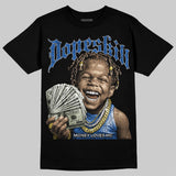 “True Blue” 3s DopeSkill T-Shirt Money Loves Me Graphic