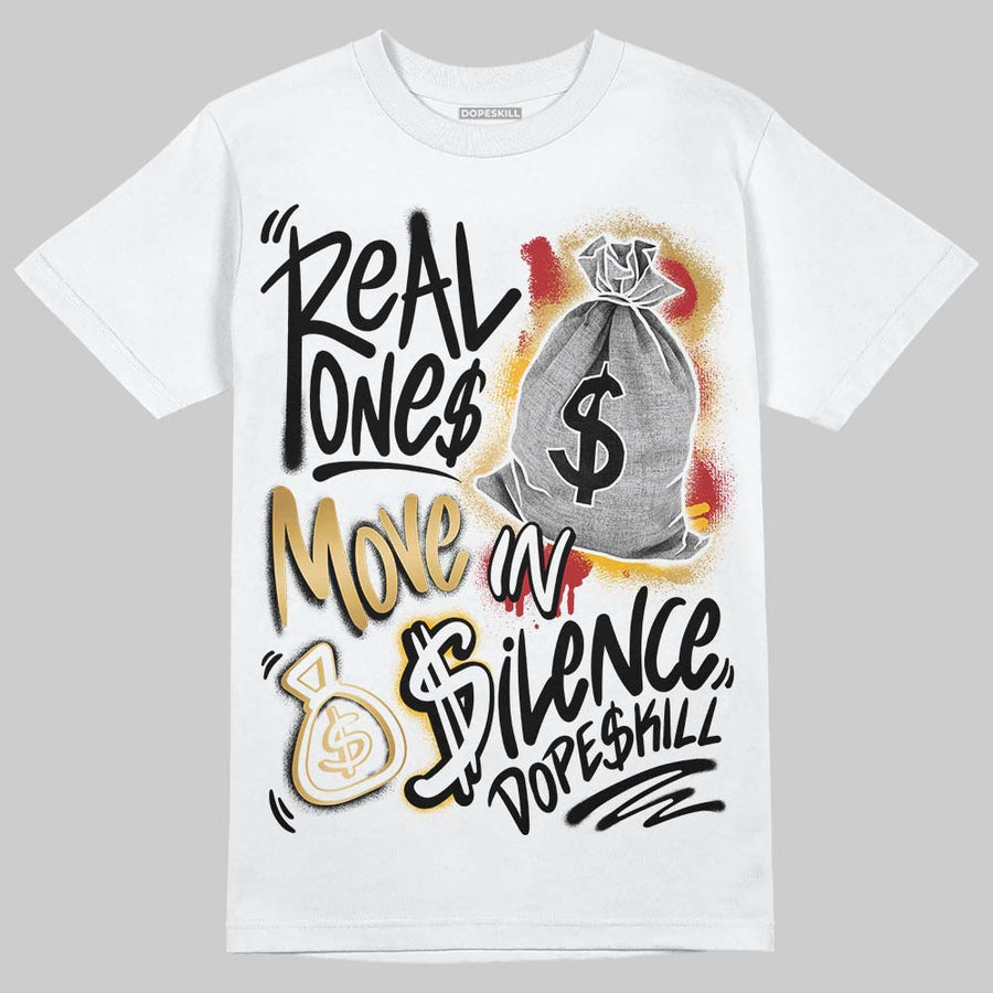 Taxi 12s 2025 DopeSkill T-Shirt Real Ones Move In Silence Graphic