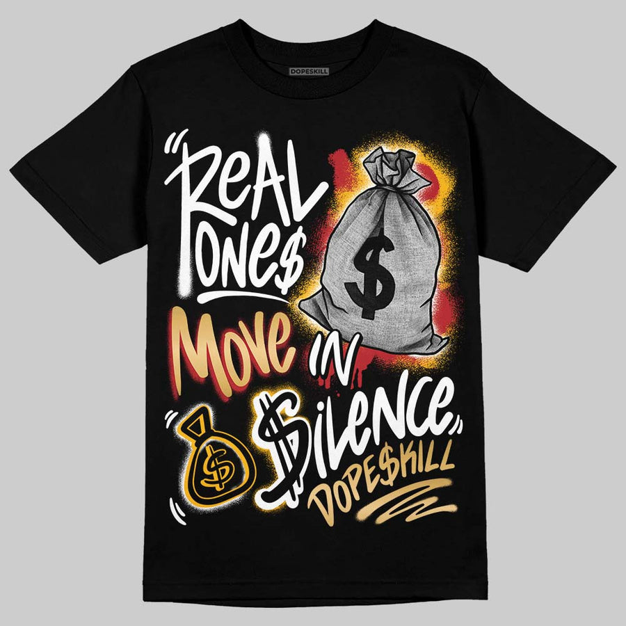 Taxi 12s 2025 DopeSkill T-Shirt Real Ones Move In Silence Graphic