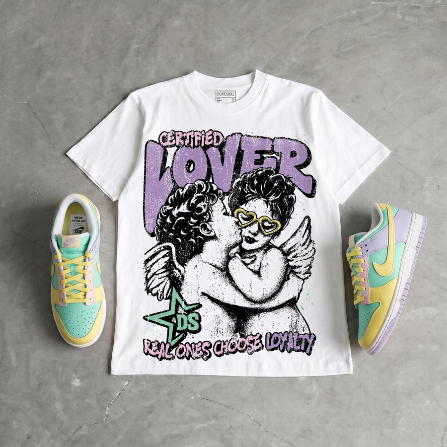 Easter Dunks 2026 DopeSkill Oversize Print T-Shirt Real Ones Choose Loyalty Graphic