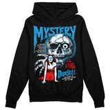 Military Blue 4s DopeSkill Hoodie Sweatshirt Mystery Ghostly Grasp Graphic