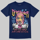 University Blue Collection DopeSkill T-Shirt Drip Harder Graphic