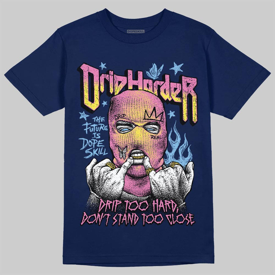 University Blue Collection DopeSkill T-Shirt Drip Harder Graphic