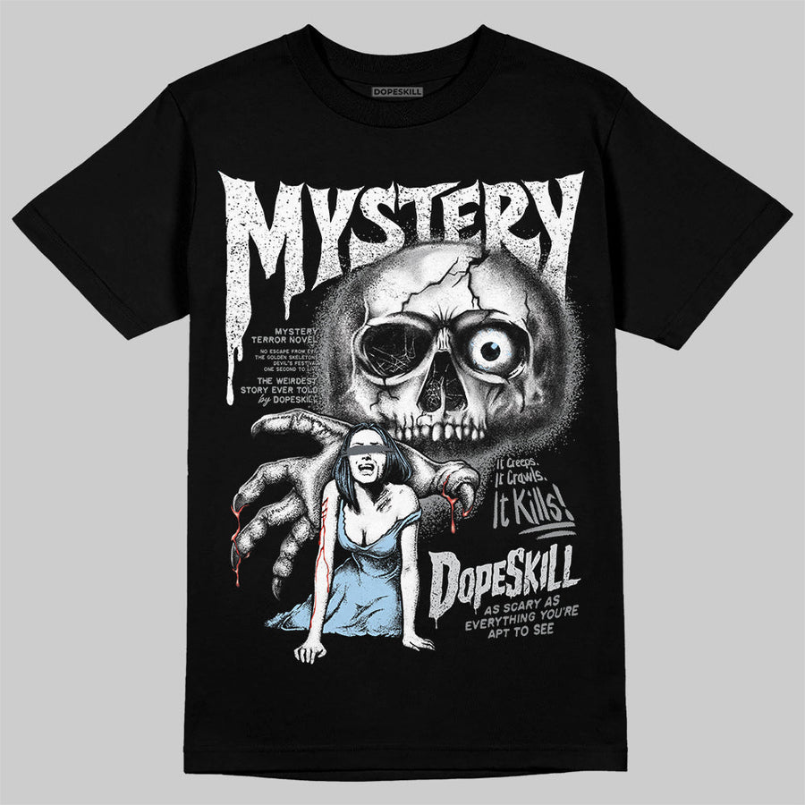Wolf Grey 5s DopeSkill T-Shirt Mystery Ghostly Grasp Graphic