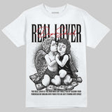 Black Cat 4s DopeSkill T-Shirt Real Lover Graphic