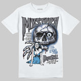 Flint Grey 9s DopeSkill T-Shirt Mystery Ghostly Grasp Graphic