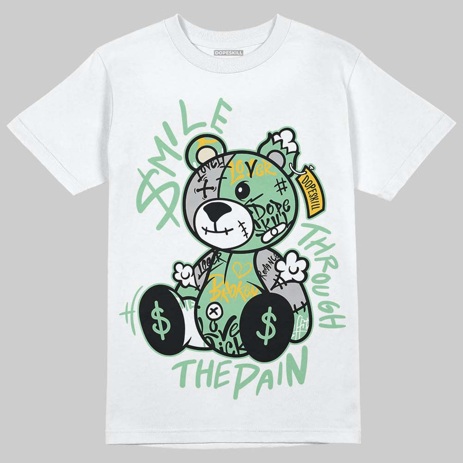 Kayano 12.1 White/Menthol DopeSkill T-Shirt Smile Through The Pain Graphic