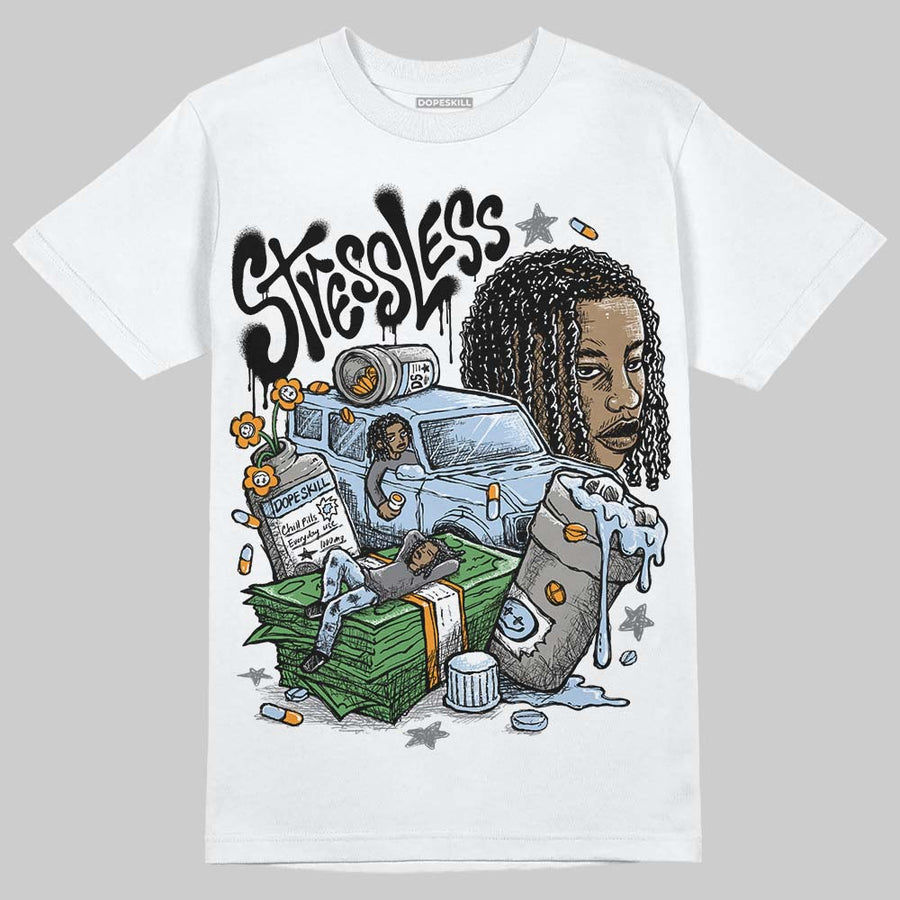 NB 2000 “Silver/Blue” DopeSkill T-Shirt Stressless Graphic