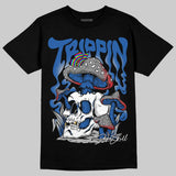 “True Blue” 3s DopeSkill T-Shirt Trippin Graphic