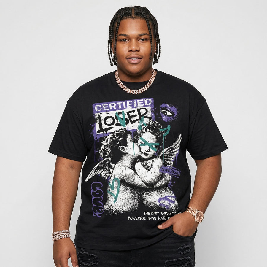 Grape 5s DopeSkill T-Shirt Certified Lover Graphic