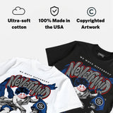 “True Blue” 3s DopeSkill T-Shirt Nevermind Graphic
