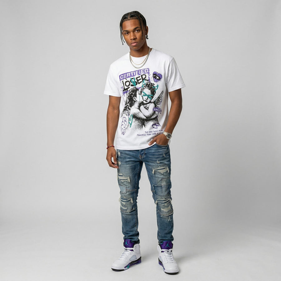 Grape 5s DopeSkill T-Shirt Certified Lover Graphic