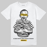Yellow 'Scared Money Don't Make No Money' DopeSkill Graphic T-Shirt