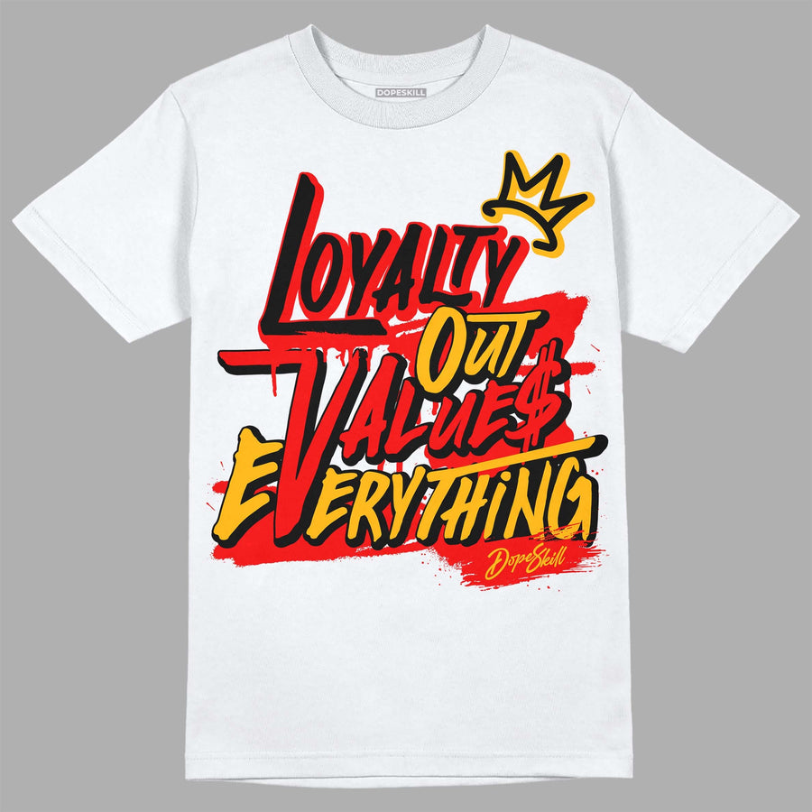 Red Collection DopeSkill T-Shirt LOVE  Graphic