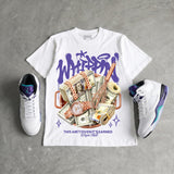 Grape 5s DopeSkill T-Shirt Whippin Graphic