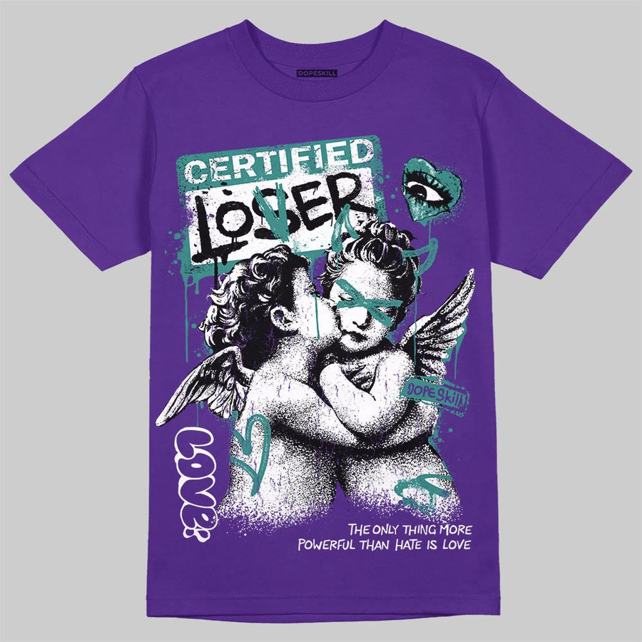 Grape 5s DopeSkill T-Shirt Certified Lover Graphic
