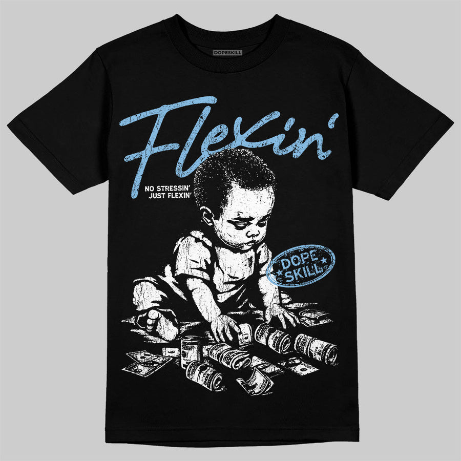 University Blue Collection DopeSkill T-Shirt Flexin' Graphic