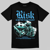 University Blue 'Risk Is Better Than Regret' DopeSkill Graphic T-Shirt