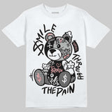 Harris Tweed x Black/Phantom Dunk DopeSkill T-Shirt Smile Through The Pain Graphic